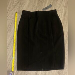 Ann Taylor Petite Black Pencil Skirt